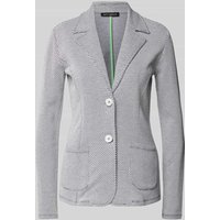 Betty Barclay Blazer mit Strukturmuster in Marine, Größe 38 von Betty Barclay