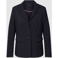 Betty Barclay Blazer mit angedeuteten Taschen in Marine, Größe 36 von Betty Barclay