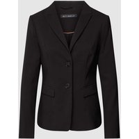 Betty Barclay Blazer mit angedeuteten Taschen in Black, Größe 36 von Betty Barclay