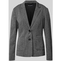 Betty Barclay Blazer mit aufgesetzten Taschen in Anthrazit, Größe 40 von Betty Barclay