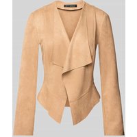 Betty Barclay Blazer mit offener Vorderseite in Camel, Größe 42 von Betty Barclay