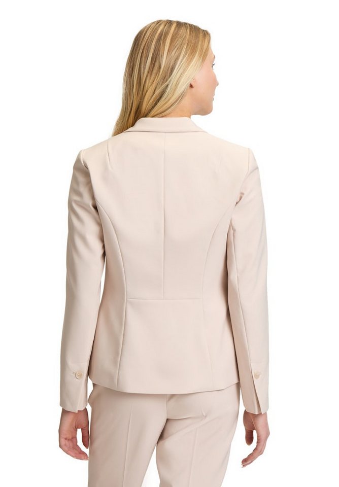 Betty Barclay Blusenblazer Blazer Kurz Einreiher 1/1 Arm Soft Nature von Betty Barclay