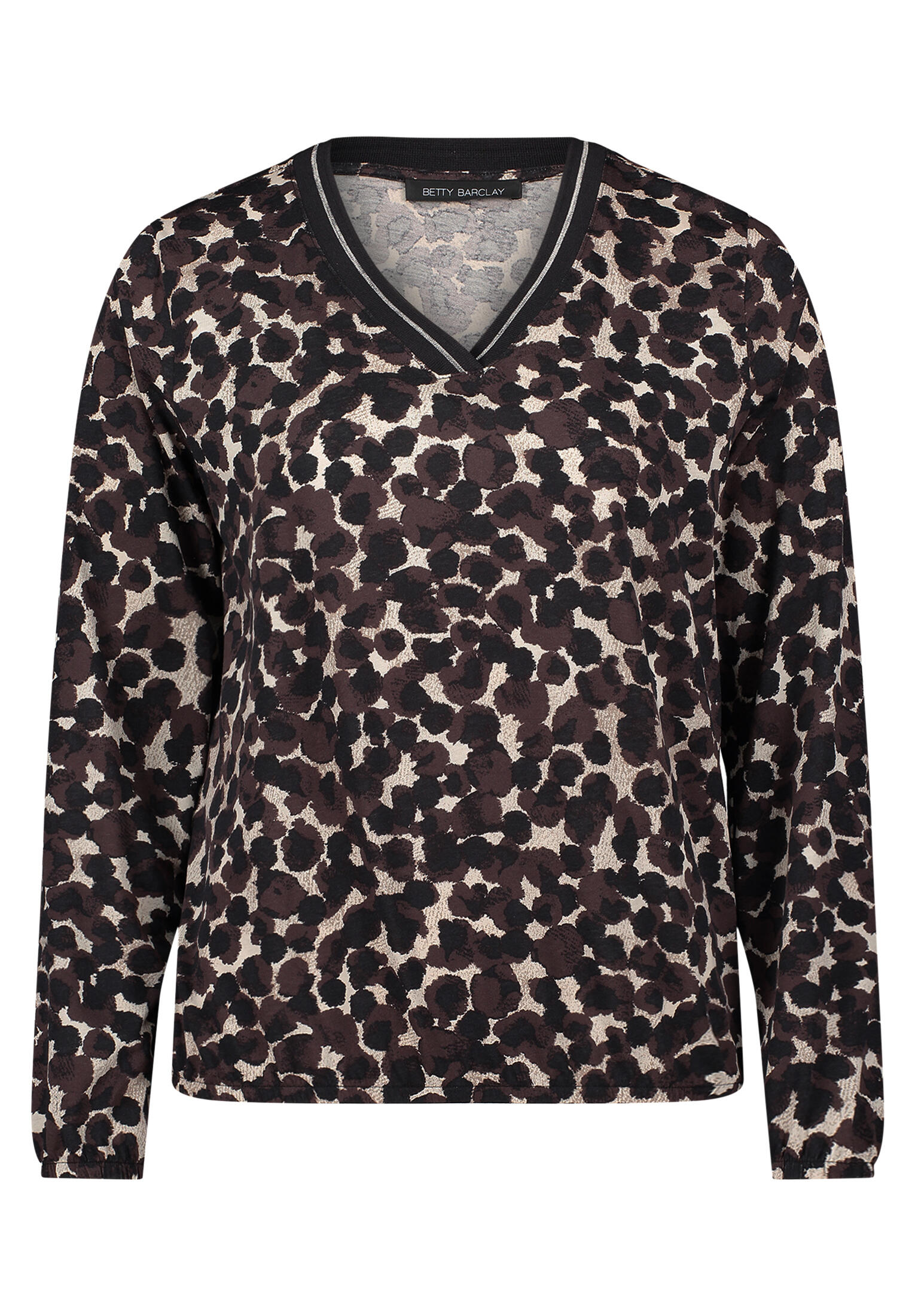 Betty Barclay - Blusenshirt braun/beige - Gr. - 42 von Betty Barclay