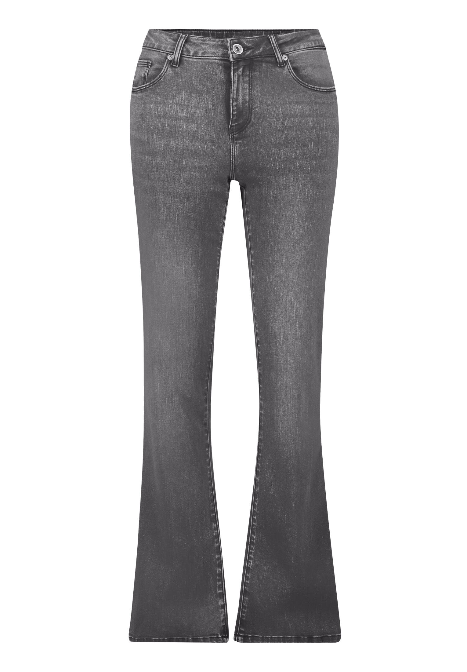 Betty Barclay - Bootcut Jeans grey denim - Gr. - 42 von Betty Barclay