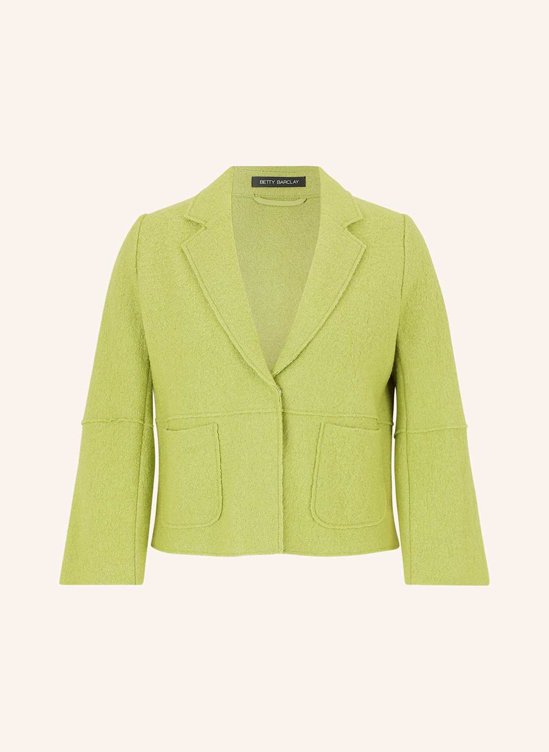 Betty Barclay Bouclé-Blazer Mit 3/4-Arm gruen von Betty Barclay