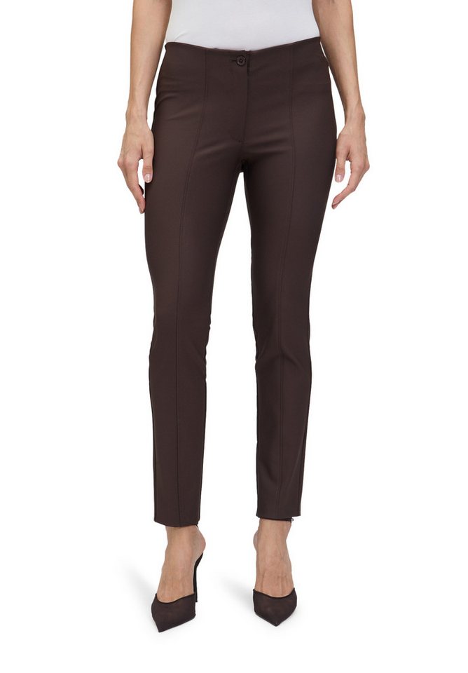 Betty Barclay Bügelfaltenhose Damen Businesshose Slim Fit Material von Betty Barclay
