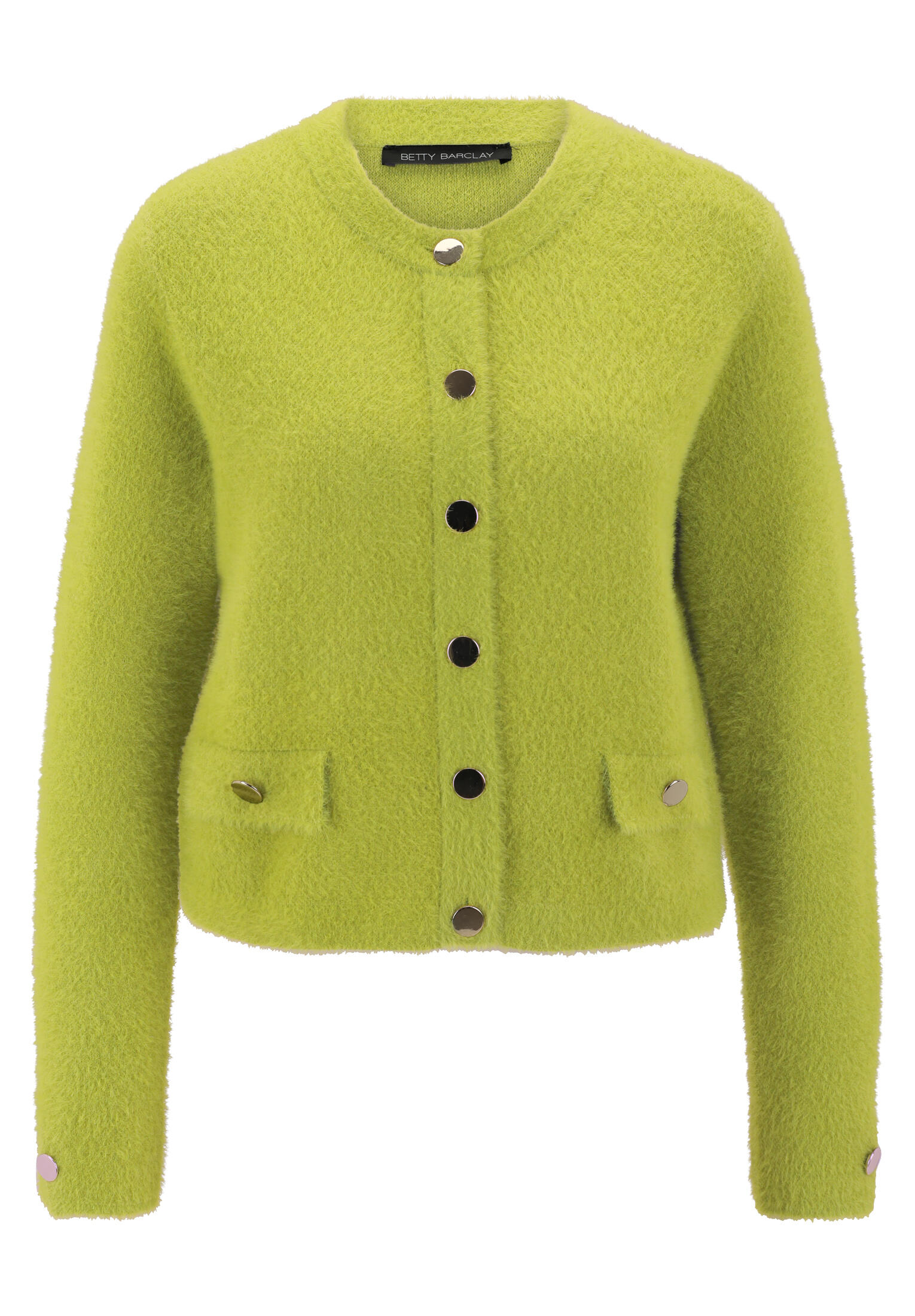 Betty Barclay - Casual-Strickjacke fresh moss - Gr. - 44 von Betty Barclay
