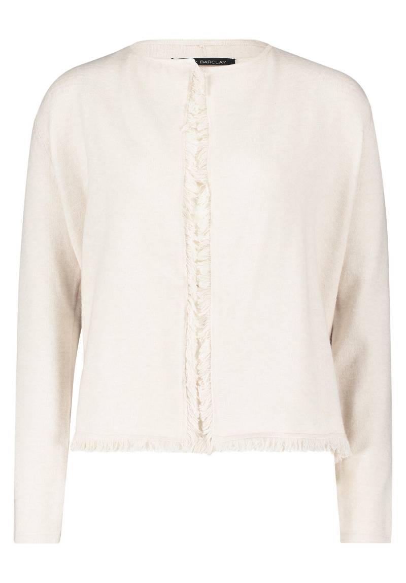 Betty Barclay - Casual-Strickjacke light beige melange - Gr. - 40 von Betty Barclay
