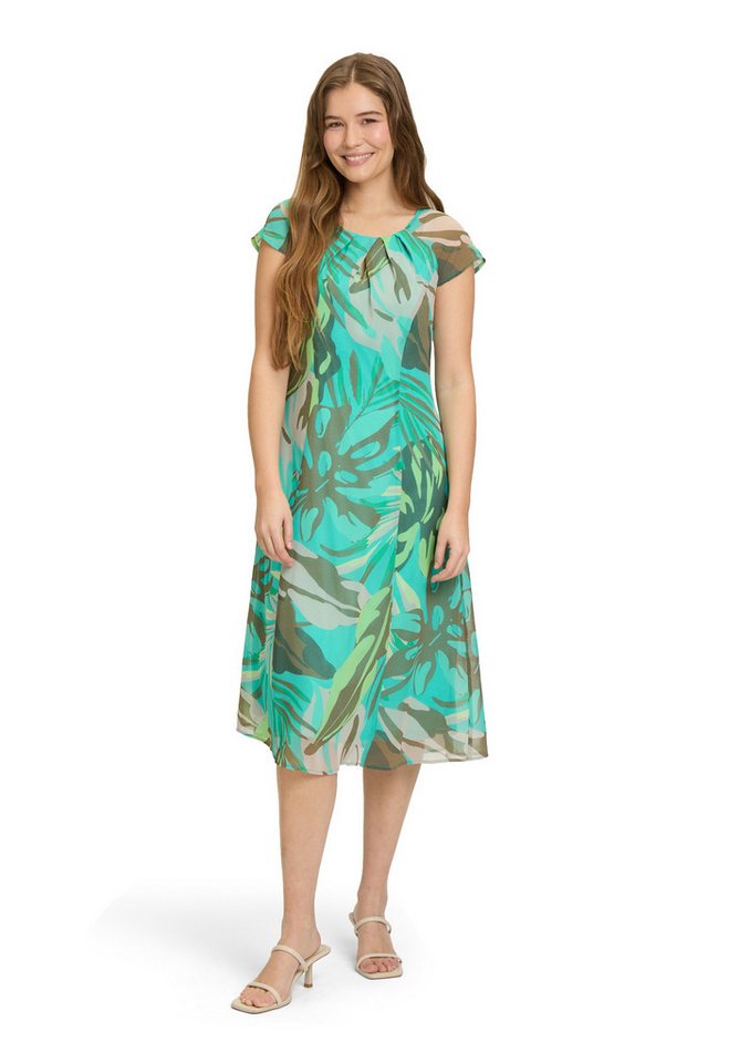 Betty Barclay Chiffonkleid Damen Sommerkleid Chiffonkleid figurbetont Form von Betty Barclay