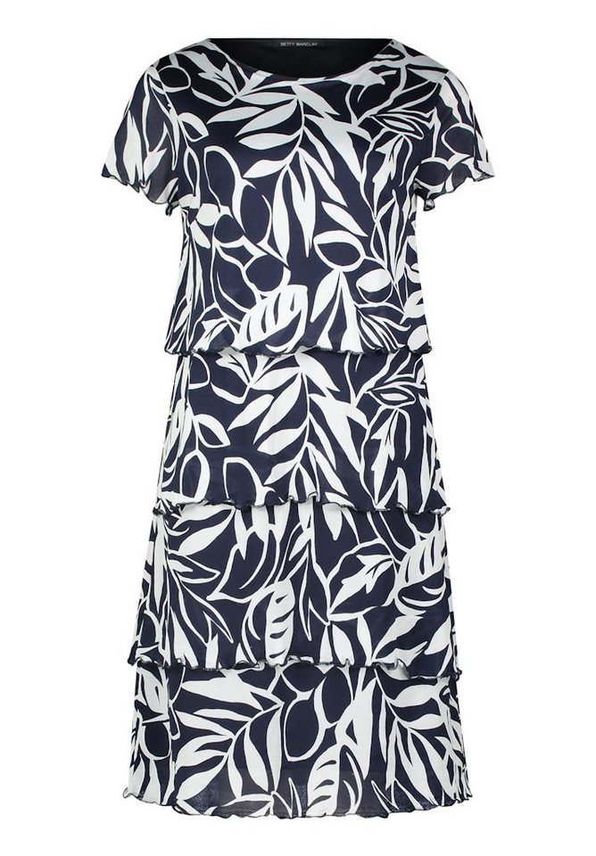 Betty Barclay Cocktailkleid Kleid Kurz 1/2 Arm Dark Blue/Cream von Betty Barclay