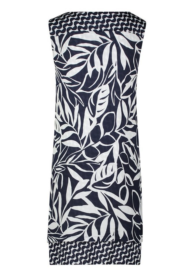 Betty Barclay Cocktailkleid Kleid Kurz ohne Arm Dark Blue/Cream von Betty Barclay