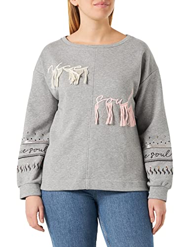 Betty Barclay Damen 2527/1136 T-Shirts, Dark Grey Melange, 46 von Betty Barclay