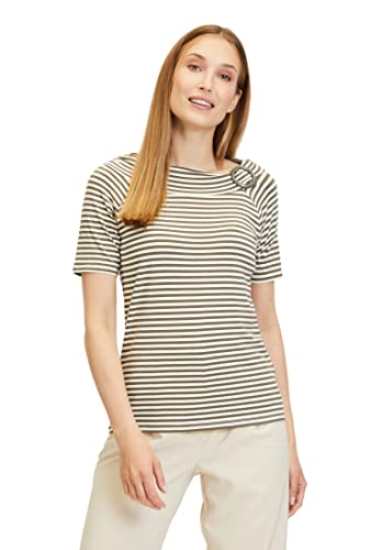 Betty Barclay Damen 2751/1961 T-Shirt, Cream/Khaki, 40 von Betty Barclay