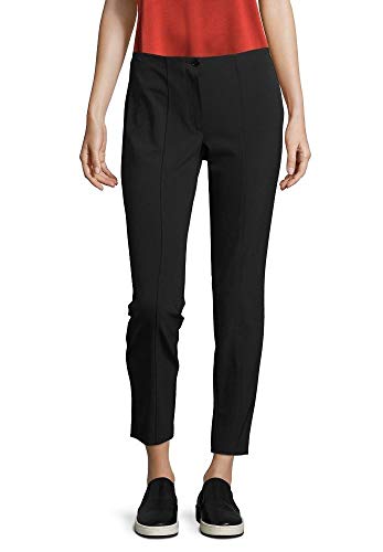 Betty Barclay Damen Businesshose Slim Fit Schwarz,40 von Betty Barclay