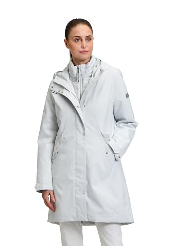 Betty Barclay Damen 4 in 1 Jacke mit Funktion 42, Glacier White von Betty Barclay