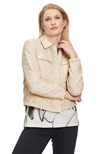 Betty Barclay Damen Casual-Jacke mit Taschen beige,44 von Betty Barclay