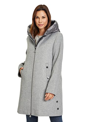 Betty Barclay Damen 7324/1553 Jacke Wolle, Light Grey Melange, 48 von Betty Barclay