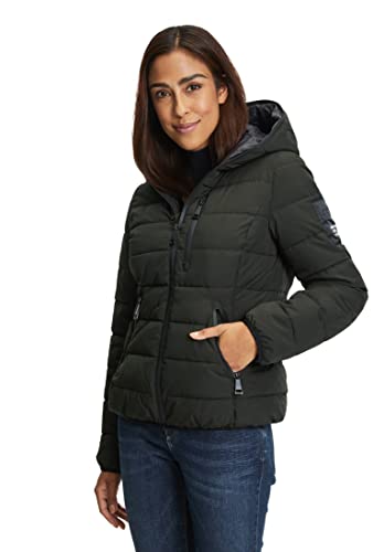 Betty Barclay Damen 7372/1571 Wattejacke, dunkelgrün, 42 von Betty Barclay