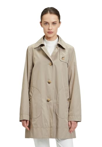 Betty Barclay Damen Kurzmantel mit aufgesetzten Taschen beige,44 von Betty Barclay