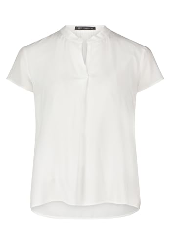 Betty Barclay Damen Schlupfbluse Kurzarm Offwhite,44 von Betty Barclay