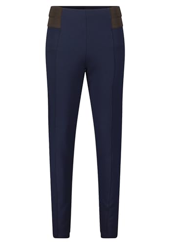 Betty Barclay Damen Basic-Hose mit elastischem Bund dunkelblau,38 von Betty Barclay