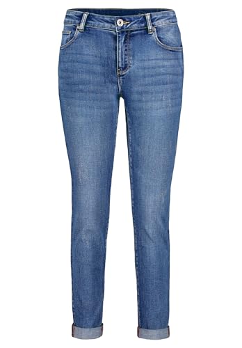 Betty Barclay Damen Basic-Jeans mit Waschung 36, Blau von Betty Barclay
