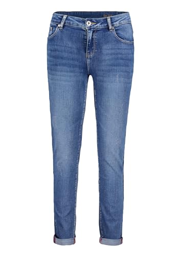 Betty Barclay Damen Basic-Jeans mit Waschung 38, Blau von Betty Barclay