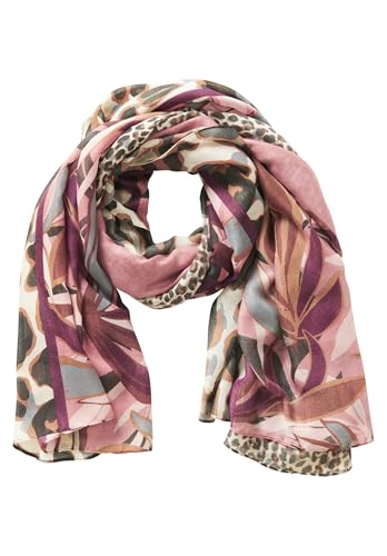 Betty Barclay Damen Basic-Schal mit Blumenprint ACC, Rosé-Beige von Betty Barclay