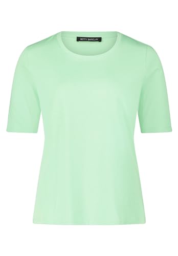 Betty Barclay Damen Basic Shirt mit Rundhalsausschnitt Greengage,48 von Betty Barclay