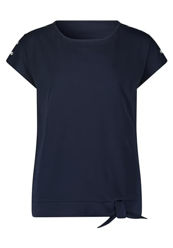 Betty Barclay Damen Basic Shirt mit Schleifenknoten dunkelblau,38 von Betty Barclay