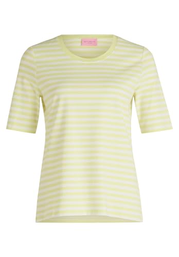 Betty Barclay Damen Basic Shirt mit Streifen 48, Green/Cream Betty Barclay Damen Basic Shirt mit Streifen 48, Green/Cream von Betty Barclay