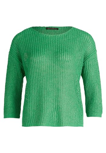 Betty Barclay Damen Basic-Strickpullover mit Rippenstruktur Grün,40 von Betty Barclay