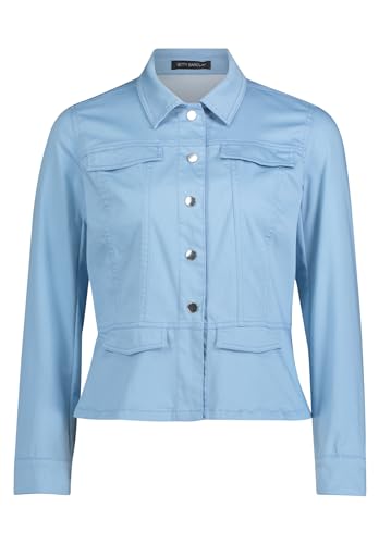 Betty Barclay Damen Blazer-Jacke Langarm Dusk Blue,42 von Betty Barclay