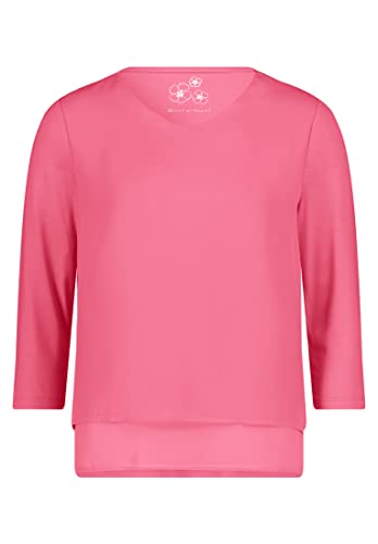 Betty Barclay Damen Blusenshirt im Layer Look Pink Flambé,42 von Betty Barclay