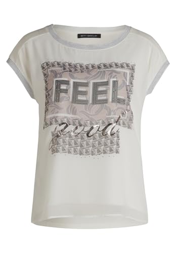 Betty Barclay Damen Blusenshirt mit Aufdruck 44, Patch Cream/Beige Betty Barclay Damen Blusenshirt mit Aufdruck 44, Patch Cream/Beige von Betty Barclay