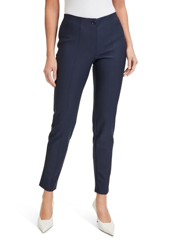 Betty Barclay Damen Businesshose Slim Fit dunkelblau,36 von Betty Barclay