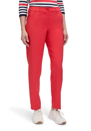 Betty Barclay Damen Businesshose mit Bügelfalte 48, Poppy Red von Betty Barclay