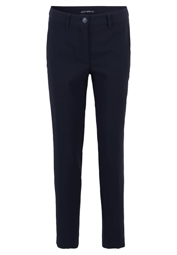 Betty Barclay Damen Businesshose mit Bügelfalte 34, dunkelblau von Betty Barclay