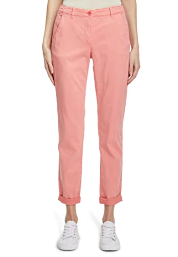 Betty Barclay Damen Chino-Hose unifarben Shell Pink,42 von Betty Barclay