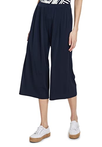 Betty Barclay Damen Culotte unifarben dunkelblau,36 von Betty Barclay