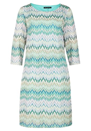 Betty Barclay Damen Etuikleid mit 3/4 Arm 44, Khaki/Blau von Betty Barclay