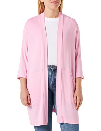 Betty Barclay Damen Feinstrickjacke mit Eingrifftaschen Prism Pink,L von Betty Barclay