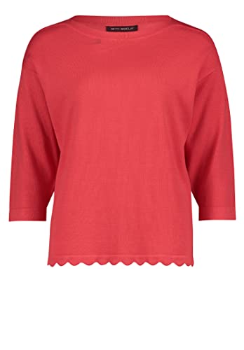 Betty Barclay Damen Feinstrickpullover mit 3/4 Arm Koralle,40 von Betty Barclay