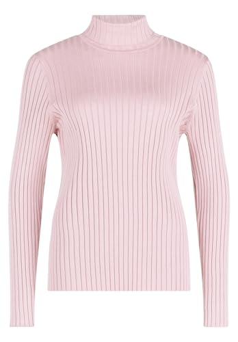 Betty Barclay Damen Feinstrickpullover mit Rippenstruktur Pale Mauve,46 von Betty Barclay