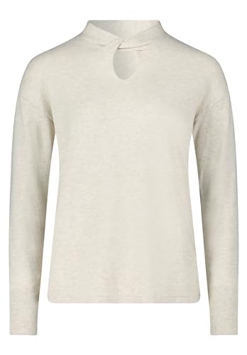 Betty Barclay Damen Feinstrickpullover mit Schleifenknoten Beige,38 von Betty Barclay