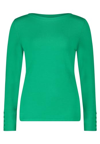 Betty Barclay Damen Feinstrickpullover mit U-Boot-Ausschnitt Grasgrün,42 von Betty Barclay