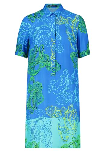 Betty Barclay Damen Hemdblusenkleid mit Knopfleiste 38, Green/Blue Betty Barclay Damen Hemdblusenkleid mit Knopfleiste 38, Green/Blue von Betty Barclay