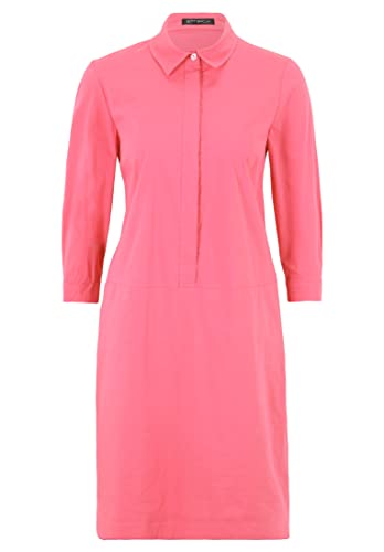 Betty Barclay Damen Hemdblusenkleid mit Knopfleiste Pink Flambé,46 von Betty Barclay