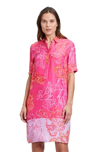Betty Barclay Damen Hemdblusenkleid mit Knopfleiste Pink/Rosa,38 von Betty Barclay