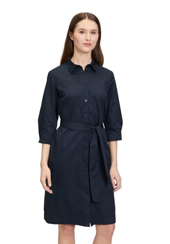 Betty Barclay Damen Hemdblusenkleid mit Knopfleiste 36, dunkelblau von Betty Barclay